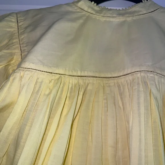 Madewell size small yellow billowy flow top - now in stores - Picture 12 of 12